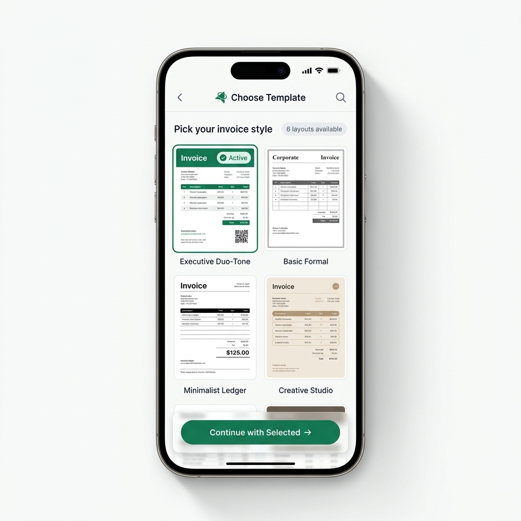 Zipabill invoice template gallery